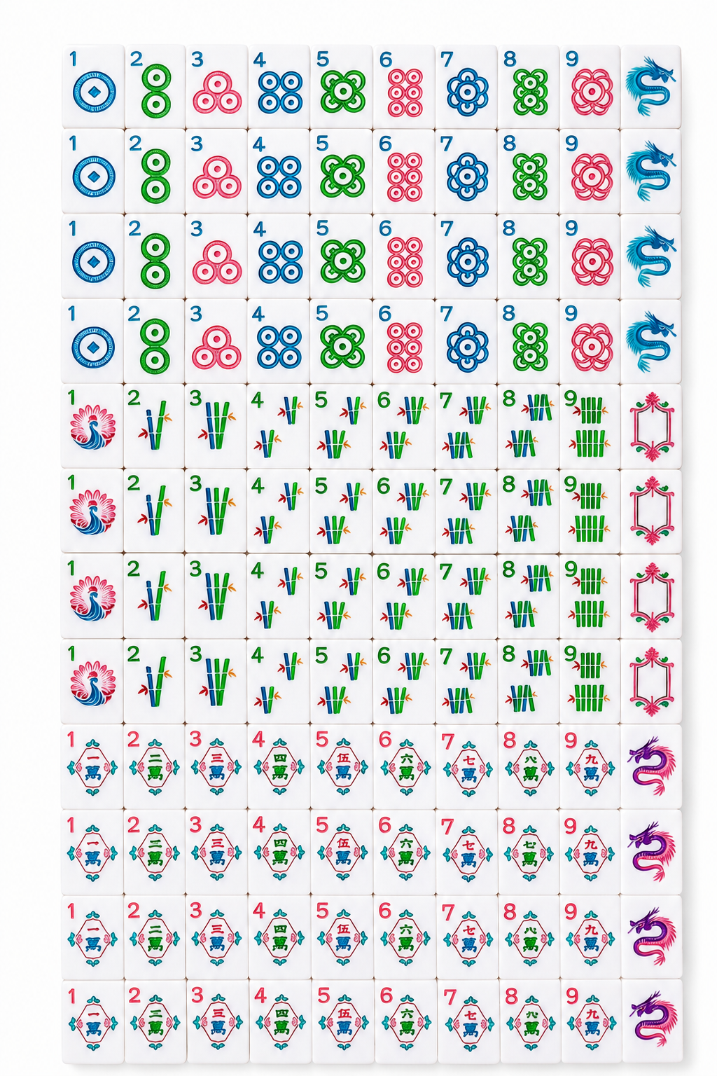 Luxury Original Purple Swirl Marble American Mahjong Set | Standard 160 Color Illustrated Mahjong Tiles, NMJL Compliant Western Mah Jongg Game Kit for Home Party & Gift